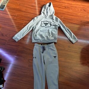 Under AmourBoys Project Rock Matching Set